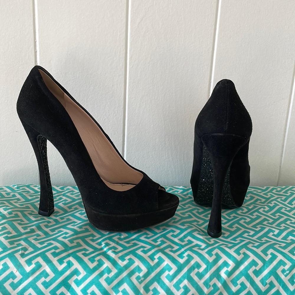 Miu Miu Sparkle Heels